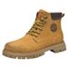 Martin Boots Men's Rhubarb Boots High Top Men's Boots Wind Boots First Layer Tooling Boots_vogvips.com