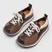Men's German Training In Maillard Brown, Thick-soled Sports Running Shoes, Round-toed, Retro, High-end, Commuter-style,_vogvips.com
