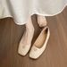Camellia Flat-soled Single Shoes Women's Summer French Retro Temperament Evening Shoes Soft-soled Grandma Shoes_vogvips.com