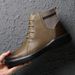 European Warm Series Men's Martin High Top Winter Plush Warm Shoes Genuine Leather Height Increasing Thickened Cotton Boots Trendy_vogvips.com