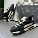 European Men's Shoes 2025 Autumn New Leather Sports Running Casual Height-increasing Thick-soled Dad Sneakers_vogvips.com