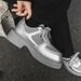 ShoeVault Leather Fashion Trend High Appearance Japanese British Style Low-top Derby Summer Versatile Casual Men's Shoes_vogvips.com