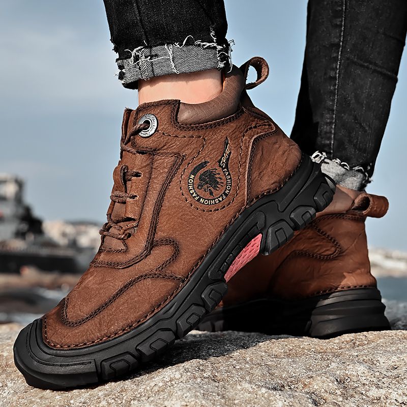 Outdoor Shoes Men's Hiking Shoes Large Size Hiking Casual Shoes Running Shoes_vogvips.com