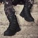Men's Tactical Boots For Outdoor Hiking & Training - Breathable, Durable, Slip-Resistant Military Boots In Black_vogvips.com