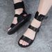 Men's Summer Roman Sandals Outdoor Wear-Resistant Anti-Slip Fashionable British Style Beach Shoes-2530_vogvips.com