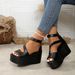 Platform Sandals Women's New Summer Wedge Sandals_vogvips.com
