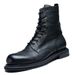 European Warm Series Autumn Winter Vintage Handmade Steel Toe Martin Men Amekaji Genuine Leather High Top Boots_vogvips.com