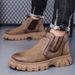 European Warm Series Men 2025 Autumn New Fashion Trend Martin Casual Simple Boots Men's Shoes_vogvips.com