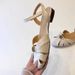 Sheepskin Version~Camellia Hollow-out Breathable Roman For Women, Summer Outdoor Versatile Closed-toe Shoes, Retro_vogvips.com