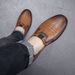 ct Suitable For All Seasons New 2024 Men's Leather Sole Soft Surface Business Casual Middle-aged Dad Shoes Fashion Driving Loafers_vogvips.com