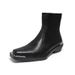 New Fashion Chelsea Boots Men's Brown Retro High-top Men's Boots European And American Fashion Boots British Gentleman Leather Boots_vogvips.com