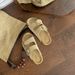 Summer Vintage Double-button Thick-soled Summer Sandals In Sizes 35-40. Rubber Sole. Daily Casual. Adjustable Strap. Sandals._vogvips.com