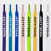 Letter Shoelace Colorful Polyester Flat Shoelaces Suitable For Casual Shoes Canvas Shoes Sneakers White Shoes_vogvips.com