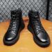 New Leather Spring Men's Shoes High-top Men's Heightening Tooling Martin Boots_vogvips.com