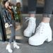 2026 Spring And Autumn New Thick-Soled Waterproof Platform Ankle With Cross-Straps, High-Heeled Martin Boots, Large Size_vogvips.com