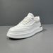 Men's Genuine Leather, Small White Men's Fashionable And Versatile Casual Board Shoes, Trendy Sports Shoes_vogvips.com