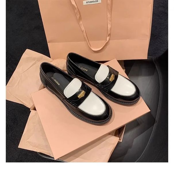 In-Stock Foreign Trade Fashion Slip-On Loafers For Women, Small Leather Shoes_vogvips.com