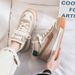 Forrest Gump New White Autumn Autumn/Winter Women's Dad Shoes Board Sports Versatile Leisure_vogvips.com