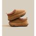 Women's Shoes National Style Half Slippers For Men And Women, Thick Soled Snow Boots For Women, New Winter Tire Soles, Plus Velvet Slip On_vogvips.com