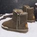 Winter Snow Boots Cotton Shoes Plush Warm Boots Plus Cotton Men's Shoes Trendy Shoes Outdoors_vogvips.com