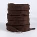 New Black And White Beige Rope Single Layer Flat Hat Rope Trouser Belt Widened Polyester Cotton Shoelaces Sports Shoe Laces_vogvips.com