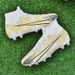 Soccer Shoes Football Shoes High Top Youth Primary And Secondary School Students Training Shoes AG Long Nail Broken Nail Rubber Nail Football Shoes_vogvips.com