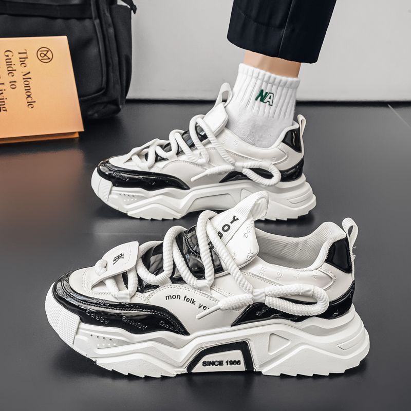 Non-slip Outdoor Sports Men's Shoes Casual Shoes Platform Heightening Dad Shoes Trendy Shoes_vogvips.com