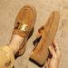 Men's 2025 Spring/summer New Breathable One Foot Casual For Driving, Flat Bottomed Loafers, Bean S, British Single_vogvips.com