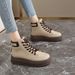 New Leather Spring Men's Shoes High-top Men's Heightening Tooling Martin Boots_vogvips.com