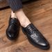 Euro Step Brogue Men's 2021 British Style Youth Casual Business Formal Leather Korean Trend Large Size Party Trendy Shoes For Men_vogvips.com