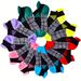 6 Pairs Women's Compression Sports Socks, Made Of Breathable Moisture Absorbing Fabric, Suitable For Running And Cycling_vogvips.com