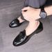 New men's shoes Bow fashion shoes men's shoes_vogvips.com
