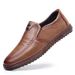European Warm Series Fleece-Lined Warm Leather Autumn Winter New Handmade Breathable Top Layer Cowhide Casual Men's Shoes_vogvips.com