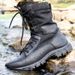 European Warm Series Summer 017 Work Combat Martin Breathable High-top Wear-resistant Waterproof Boots Security Men's Shoes_vogvips.com