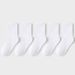 Lawadka 5Pai/set Boys Girls For Kids White Black Gray Cotton Children's Socks Student Sport Autumn New Sock 2 To_vogvips.com