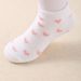 10 Pairs Colorful Ankle Socks For Kid- Soft Comfortable Boys' Girls' Socks, Featuring Stripes And Heart-shaped Patterns_vogvips.com
