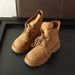 2024 Autumn Winter New Versatile Short Flip Cover Two-Way Martin British Style Thick Sole Yellow Boots_vogvips.com