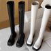 2025 New Niche Elastic Over-the-Knee Women, Large Tube, Slimming Riding Boots, Thick Sole, Non-Slip Long Boots For Women_vogvips.com