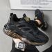 Men's All Black Sneakers Lightweight Breathable Running Shoes Dad Thick Sole Height Increase Korean Style Student Trendy Sports_vogvips.com