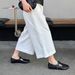 Cameido Mary Jane Shoes Vintage Round Toe Flat Leather Shoes Soft Sole And Upper For Spring_vogvips.com