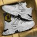 Men's Trendy Black Warrior Dad Shoes - Breathable Mesh Sneakers For Summer, Lightweight Running Shoes With Height Increase,_vogvips.com