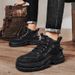 New Autumn British Style Outdoor Casual Fashion Thick-Soled Work Shoes Men's High-Top Trendy Martin Boots_vogvips.com