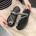 Women's Sandals 2023 Summer New Fashion Thick-soled Fairy High-end Ultra-soft Popular Forest Style Ins Trendy_vogvips.com