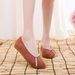 Flat Cloth New Oxford Soles, Walking And Leisure Women's Solid Color Tea Clothes, Single Shoes, Mother's Shoes_vogvips.com