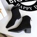 578-3 European And American Style Fashionable Simple Winter Versatile Chunky Mid-heel Pointed Suede Fashion Short Boots_vogvips.com