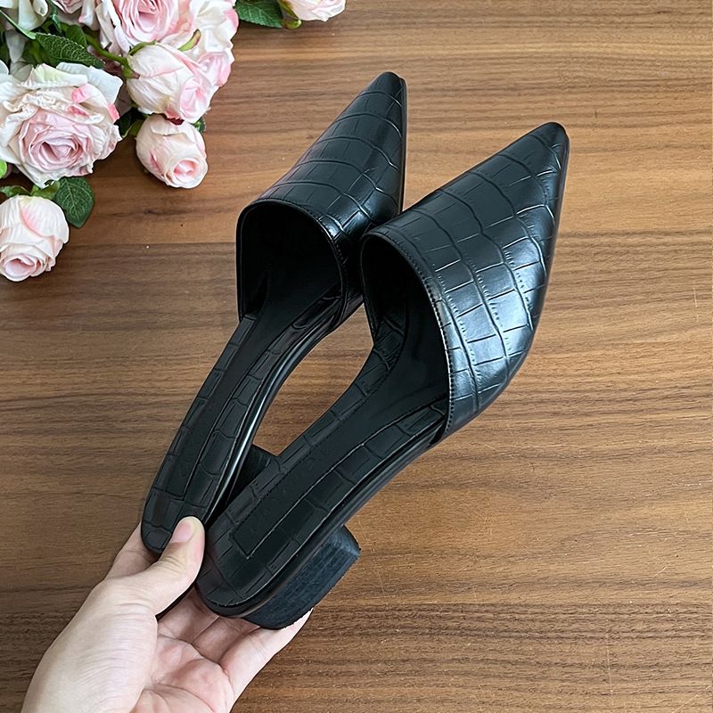2026 Baotou Half Slippers Women Wear With Skirt Breathable Sandals Spring Summer Shoes Slippers Women Summer Outside_vogvips.com