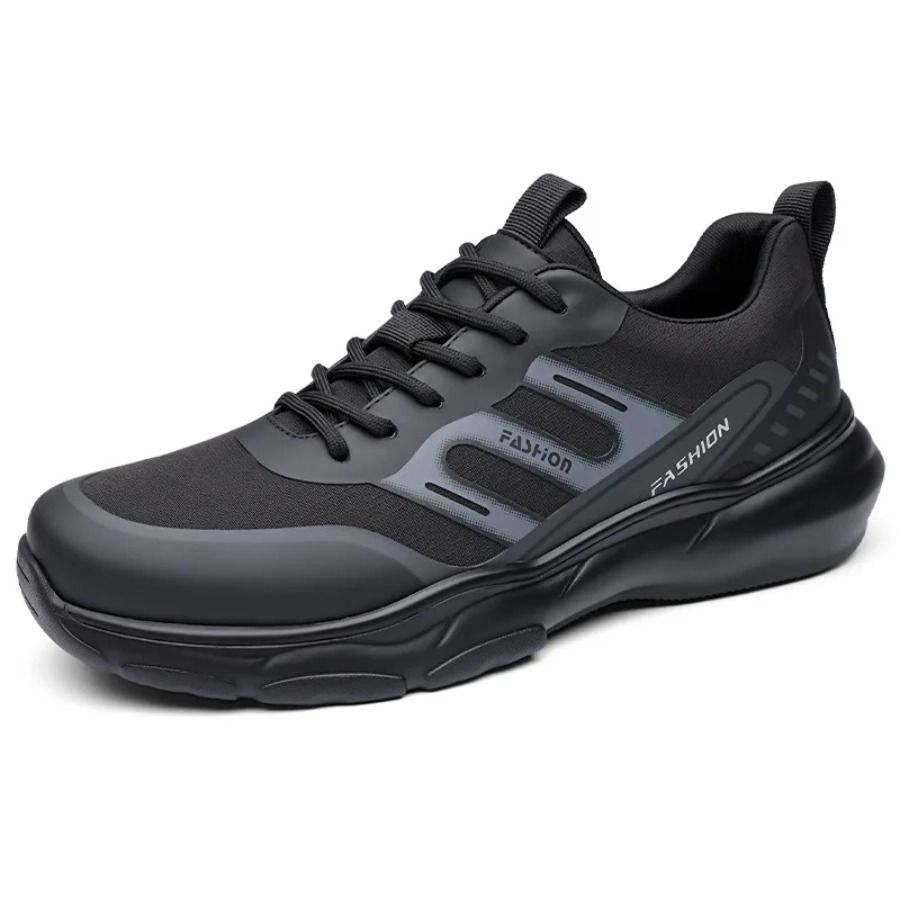 Autumn Winter Fashion Casual Sneakers For Men Solid Color New Designer Platform Lace Hiking Shoes Man Sports Platform Sneakers_vogvips.com