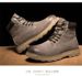 Casual Men's Cotton Boots, Velvet Warm Mid-top Shoes, Men's Martin Boots, Short Boots, Breathable Non-slip Boots_vogvips.com