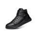 Martin Boots Men's Tooling Boots Medium Boots High Top Cotton Shoes Snow Boots Men's Leather Shoes Men's Shoes_vogvips.com