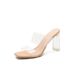2025 Spring/Summer New Transparent Open Toe Slippery High Heels_vogvips.com